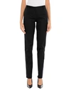 Red Valentino Stretch Gabardine Cotton Pants In Black