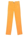 PATRIZIA PEPE PATRIZIA PEPE WOMAN JEANS ORANGE SIZE 29 COTTON, POLYESTER, ELASTANE,42814510IU 5