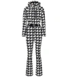 PERFECT MOMENT STAR HOUNDSTOOTH SKI SUIT,P00516123