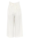 RED VALENTINO REDVALENTINO BELTED CROPPED PANTS