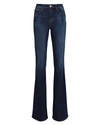 L Agence Affair High Waist Flare Jeans In Denim-drk