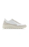 COMMON PROJECTS WOMEN'S CROSS TRAINER LEATHER AND SUEDE trainers