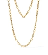 ANNOUSHKA YELLOW GOLD CABLE CHAIN NECKLACE,16010906