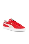 Puma Clyde Og Man Sneakers Red Size 9 Soft Leather In Red