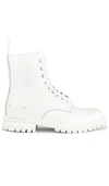 COMMON PROJECTS LUG SOLE COMBAT BOOT,COMM-WZ27