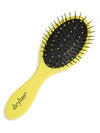 Drybar Lil Lemon Drop Travel Detangler Hair Brush