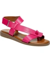 Franco Sarto Glenni Sandals Women's Shoes In Fuschia Leather