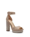 Jessica Simpson Women's Everyn Platform Sandals Women's Shoes In Gold 01