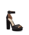 Jessica Simpson Women's Everyn Platform Sandals Women's Shoes In Black 01