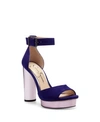 Jessica Simpson Women's Everyn Platform Sandals Women's Shoes In Purple 01