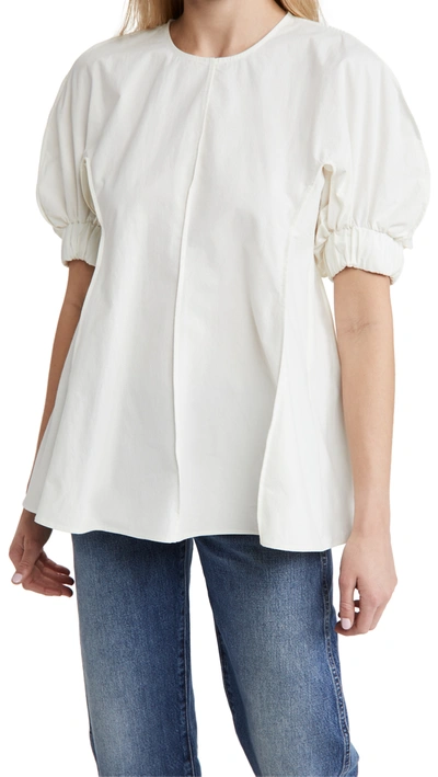 Deveaux Carrie Top In White