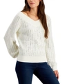 INC INTERNATIONAL CONCEPTS INC EMBELLISHED SWEATER, CREATED FOR MACY'S
