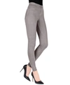 Memoi Soft Chic Women's Leggings In Ash