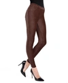 Memoi Thin Ribbed Corduroy Leggings In Java
