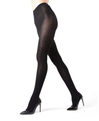 MEMOI WOMEN'S COZY BROOKLYN FLAT KNIT SWEATER TIGHTS