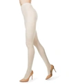 Memoi Women's Cashmere Blend Flat Knit Sweater Tights In Multi