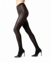 Memoi Wool Blend Footless Tights In Black