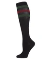 MEMOI MOD STRIPE WOMEN'S KNEE HIGH TUBE SOCKS