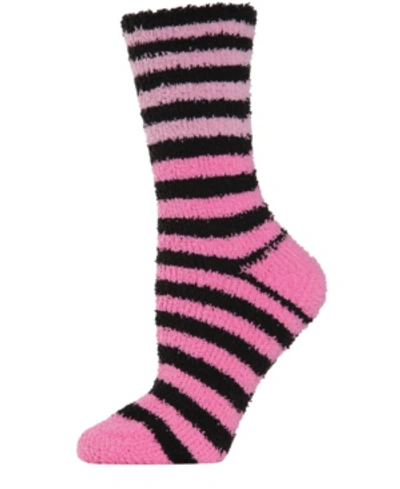 Memoi Get Lit Birthday Cozy Women's Socks With Gift Bag In Black