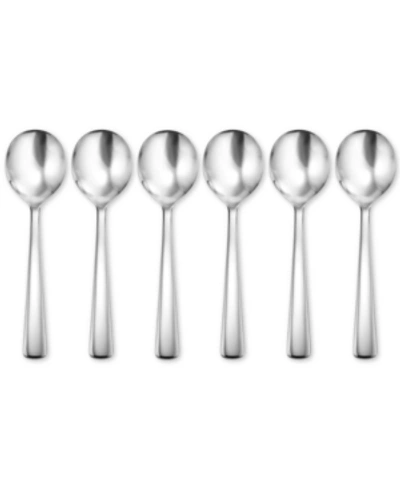 Oneida Set Of 6 Aptitude Soup Spoons