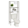 HONEY CAN DO OVER-THE-TOILET STEEL SPACE SAVER SHELVING UNIT WITH BASKETS