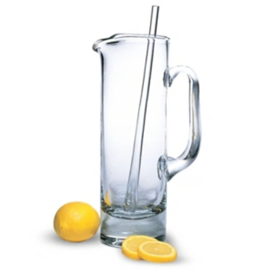 Badash Crystal Manhattan 54 Oz. Pitcher And Stirrer In Clear