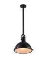 Cwi Lighting Strum 1 Light Chandelier In Black