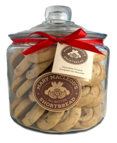 Mary Macleod's Shortbread Cookie Gift Jar Of Chocolate Crunch Shortbread, 65 Count