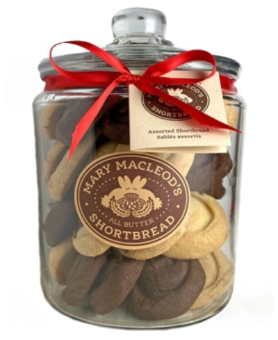 Mary Macleod's Shortbread Cookie Gift Jar Of Assorted Shortbread, 43 Count