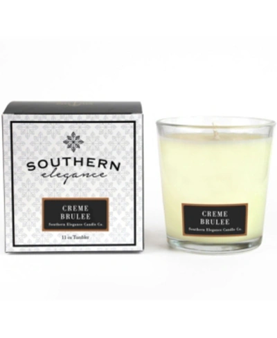 Southern Elegance Candle Company Creme Brulee Tumbler, 11 oz