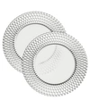 Villeroy & Boch Boston Crystal Buffet Plates, Set Of 2 In Clear