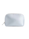 Royce New York Personalized Cosmetic Bag In Silver