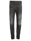 DSQUARED2 COOL GUY PAINT FADED STRAIGHT JEANS,400012135250