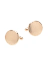 CUFFLINKS, INC MEN'S OX & BULL TRADING CO. ROSE GOLD LINE STAINLESS STEEL CUFFLINKS,400012138624