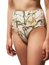 Agua By Agua Bendita Women's Alicia Floral High-waist Bikini Bottom In Multi