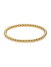 ADRIANA ORSINI WOMEN'S 18K YELLOW GOLDPLATED STERLING SILVER STRETCH BALL BRACELET,400012779028