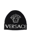 VERSACE EMBROIDERED LOGO HAT,400012765156