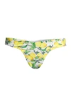 WEWOREWHAT DELILAH LEMON-PRINT BIKINI BOTTOM,400013180321