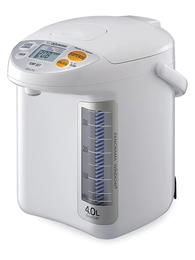 Zojirushi Cd-lfc50wa 5l Panorama Window Micom Water Boiler & Warmer In White