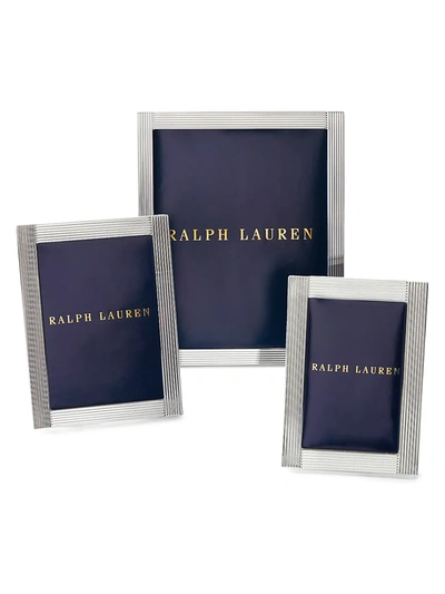 Polo Ralph Lauren Luke Picture Frame In Silver