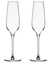 Nambe Vie Set Of Two Champagne Flutes