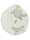Vietri Tartaruga Turtle Tail Salad Plate In Multi