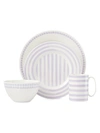 KATE SPADE CHARLOTTE STREET NORTH PLACE 4-PIECE PLACE SETTING,0400012419474