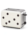 KATE SPADE KATE SPADE X LENOX DECO DOT 2-SLICE TOASTER,400012419151