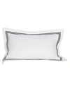 FRETTE TRIPLO POPELINE 250 THREAD COUNT SHAM,400012675811