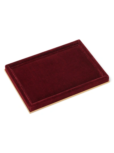 Aerin Valentina Velvet Rectangular Tray