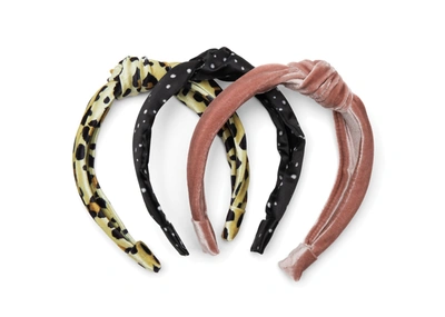 Quay Sweet Spot Knotted Headband Set In Multi