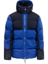 Aztech Mountain Durant Feather Down Jacket In Blue