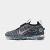 Nike Women's Air Vapormax 2020 Flyknit Running Sneakers From Finish Line In Black/white