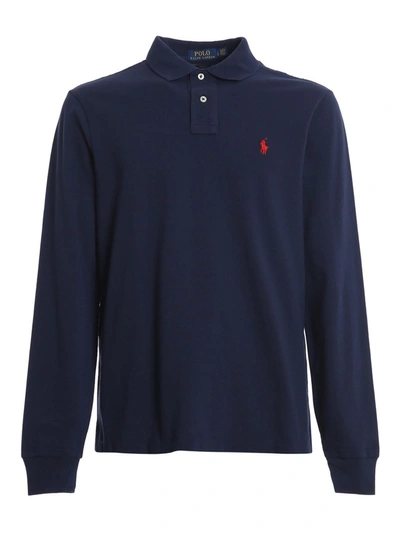 Polo Ralph Lauren Polo M/l In Blu